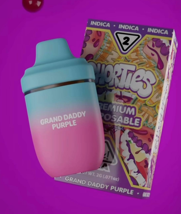 Shorties Grand Daddy Purple Disposable