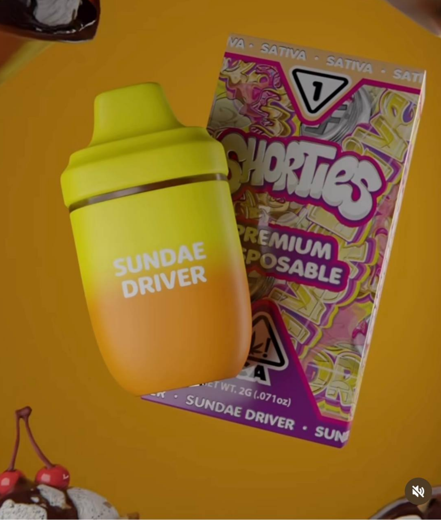 Shorties Sundae Driver Disposable