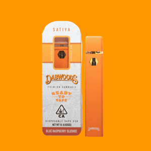 Dabwoods Full Gram Disposable Vape- Blue Raspberry