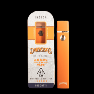 Dabwoods Full Gram Disposable Vape- Biscotti