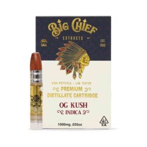 Big Chief THC Cartridge 1G – OG Kush
