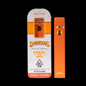 Dabwoods Full Gram Disposable Vape- Sunset Tsunami