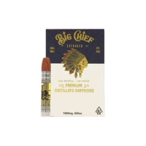 Big Chief THC Cartridge 1G – Biscotti