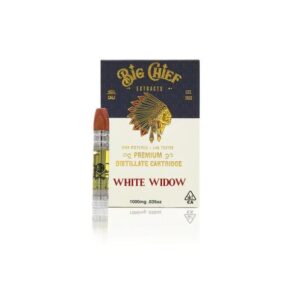 Big Chief THC Cartridge 1G – White Widow
