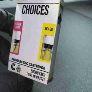 Choices Vape cartridges SVO OG