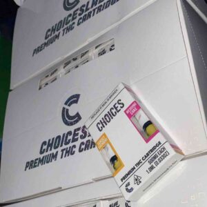 Choices Vape cartridges Strawberry And Gelato $20.00