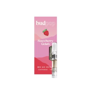 Budpop – Strawberry Gelato Delta 8 THC Vape