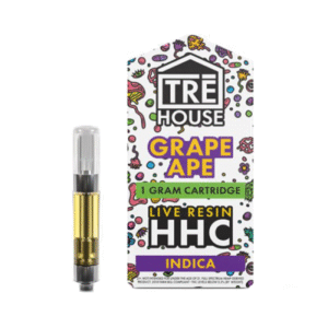 Grape Ape TRE House Live Resin HHC Vape Cartridge 1G