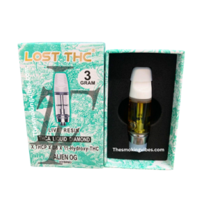 LOST THC THCP D8 11 Hydroxy Liquid Diamond 3gr Cartridge Live Resin – Alien OG Hybrid