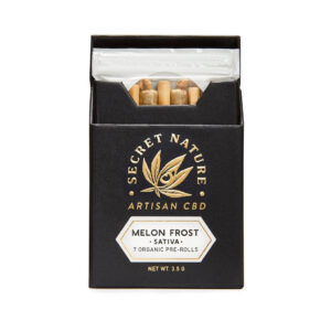Secret Nature High-Potency Melon Frost THCA Hemp Flower Pre-Rolls