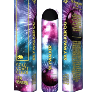 Gold coast clear disposable Skywalker